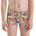 thumbnail image 5 of Yiaed Beach Life Print Boys' Boxer Briefs Cotton Casual Stretch Comfort Boys Boxers - Kids Boxer Briefs Underwear for Boys (6-18)-Medium, 5 of 5