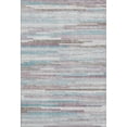 thumbnail image 2 of Addison Rugs Mayfield Premium Machine Washable Transitional Stripes Teal Rectangle Rug, 10' x 14', 2 of 7