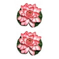 thumbnail image 2 of QualitChoice Artificial Lotus Replacement Simulation Outdoor Garden Park Pond Pool Photography Fake Water Flower Decor Light Pink 2PCS, 2 of 6