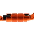 thumbnail image 4 of 2Pc 25KN Mosquetón De Aluminio Con Bloqueo Automático Oval- Hook Para Espeleología De Escalada En Roca Cola Mosquetón de escalada al aire libre, 4 of 8