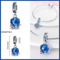 thumbnail image 3 of Compatible con Pandora 925, Pulsera Original de moda, abeja, astronauta, Torre Eiffel, abalorios de plata 925, joyería fina DIY de cumpleaños para mujeres, 3 of 4