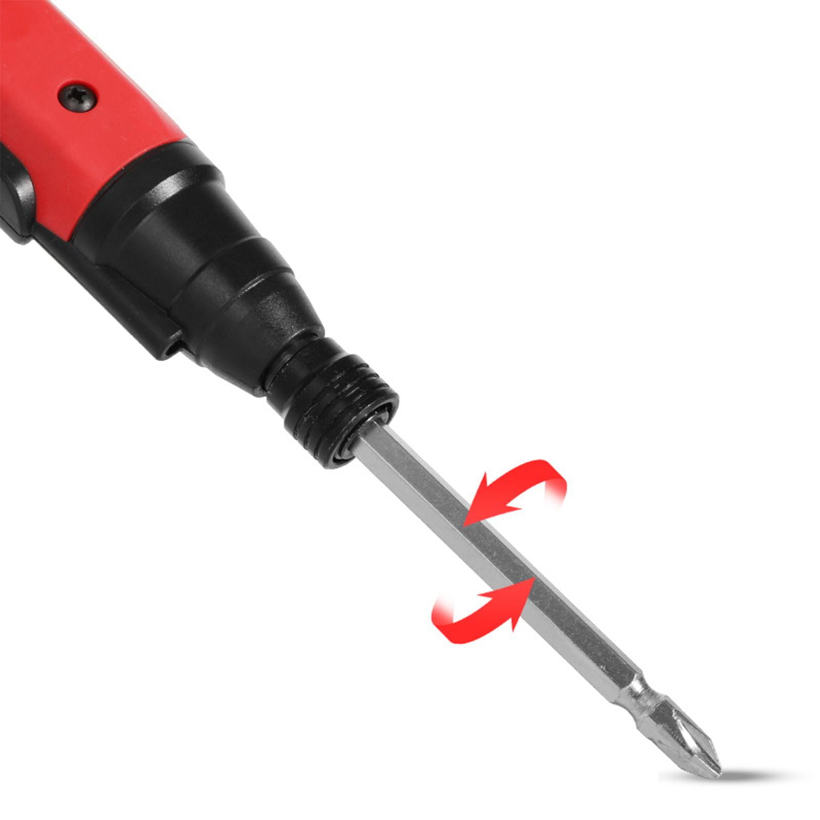 Electric Screwdriver Set USB Rechargeable with Light Power Tools for Repairs
