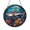 Acrylic 3.5 Inch, variant on Vivid Curious Sea Seal Suncatcher Window Hanging Display Item Decor