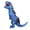 blue, variant on Inflatable Costumes Dinosaur T-rex Fancy Dress Halloween Party Cosplay Suit for Adult