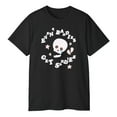 thumbnail image 3 of Baddies Get Saddies Skull Puff T-Shirt – Funny Streetwear Graphic Tee, 3 of 5