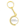 thumbnail image 1 of Quote yo grandes en matemáticas Anillo de oro de metal llavero llavero, 1 of 3