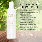 Flori Roberts Ultimate C Cleanser, Creamy Face Wash with Vitamin C, Moisturizing for All Skin Tones