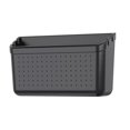 thumbnail image 1 of Estuche de almacenamiento de coche adhesivo para soporte de teléfono móvil de coche negro para teléfono celular con tarjeta de moneda, 1 of 4