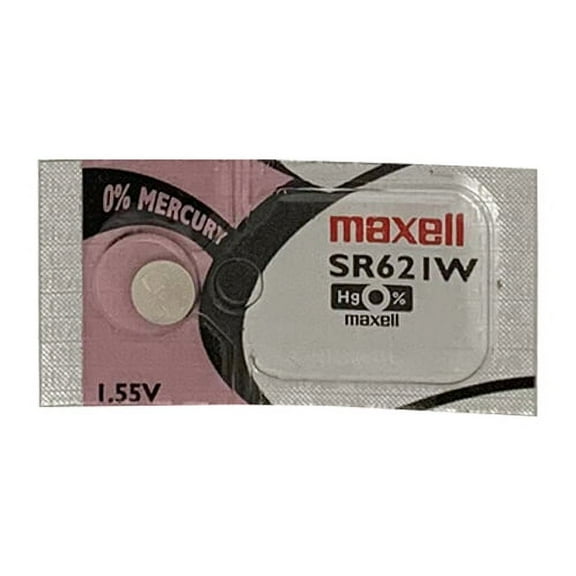 25-Pack 363 / SR621W Maxell Silver Oxide Batteries
