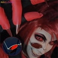 thumbnail image 1 of Disfraz de Anime Hazbin Cos para Hotel, ALASTOR Hazbin, Angel Dust, CHARLIE Vox, Lucifer, uniforme de Halloween, traje Hazbin para Hotel, 1 of 5