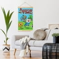 thumbnail image 6 of Adventure Time Wooden Shaft Hanging Poster Home Decor Poster Wall Art Painting For Living Room Bedroom 16"X24", 6 of 7