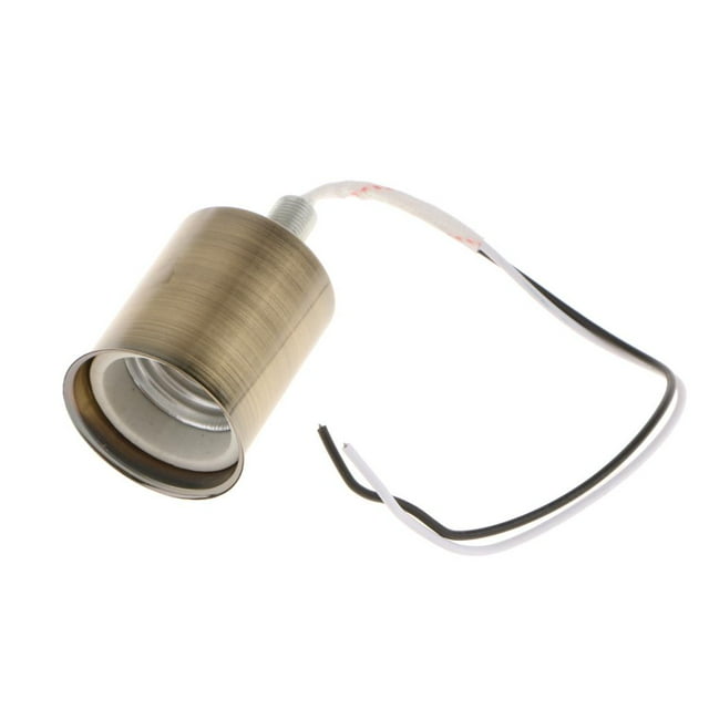 Base de Luz perfecl E14 E27 para Lámparas Colgantes Bronce