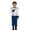 White%GC100, variant on SJLDQY Carnival Toddler Boys Prince Dress Up Elegant Tops Pants Outfits Party Stage Performance Clothes Set
