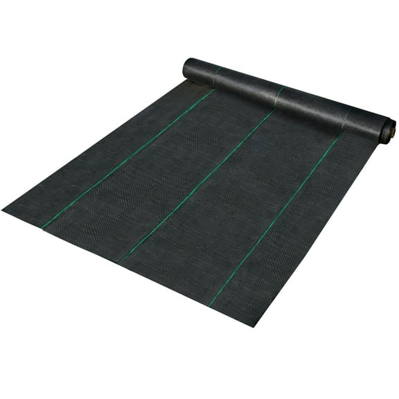 KFFKFF Plant Protection Material 6ft x 300ft - Robust Geo Textile Material - Interwoven Ground Shield for Professional Greenhouse, Lawn, Garden Obstacle Fabric Block Mat