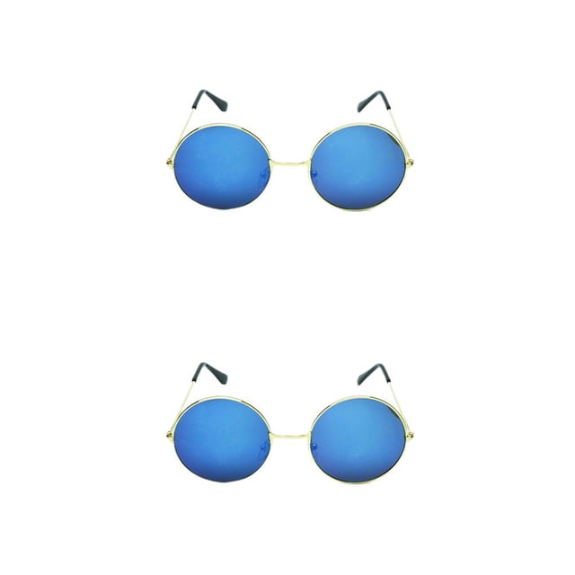 Gafas de sol Qarigey portátiles unisex colorido dorado CBP373392