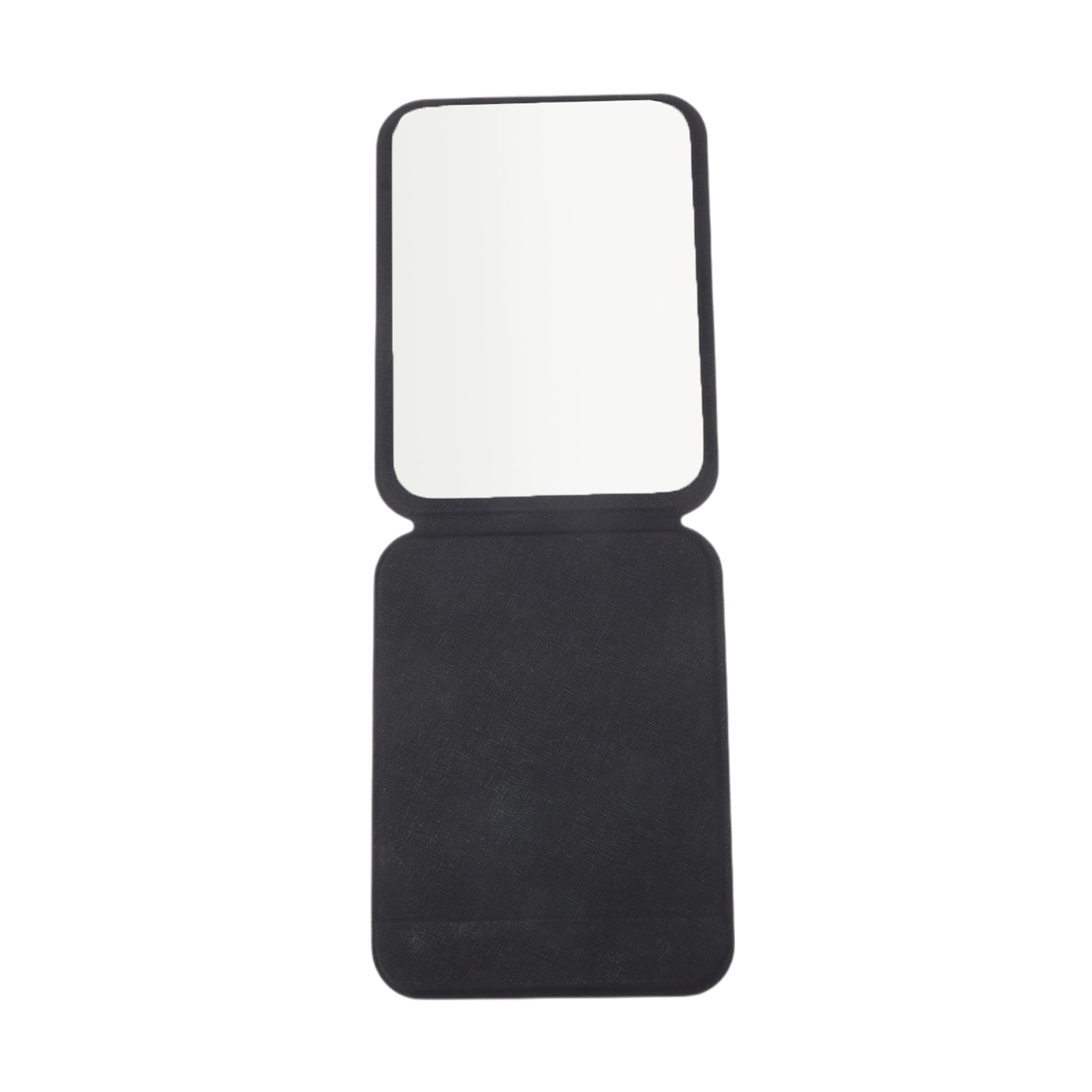 Unique Bargains 1Pc Convenient Makeup Mirror for Travel Green Large