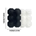 thumbnail image 3 of Reusable Diamond Ice Block Mold Silicone, Whiskey Ice Block Tray for Chilling Cocktails Stackable Flexible Safe, Diamond Ice Block Mold Ice Box, for Juice, Wine, Beer, Fruit, 3 of 7