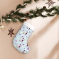 thumbnail image 7 of Balery Poodle Dog Pattern Christmas Stockings with Initials, 18" Large Knit Christmas Stocking,Xmas Stocking for Kids, Holiday and Family Stocking, 7 of 7