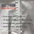 thumbnail image 3 of Seasonal Tire Storage Cover-Dustproof Protective Polyester Cover with Drawstring - Holds 4 tires up to 32" Diameter, 3 of 4
