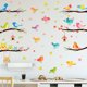 thumbnail image 1 of Un conjunto de pájaros de flores etiqueta de la pared etiqueta de la pared decoración de la pared JAMW Sencillez, 1 of 4