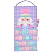 iscream NUTCRACKER ADVENT CALENDAR SOFT WALL HANGING