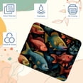 thumbnail image 3 of Fish Square 8.3x9.8 Inch Non-Slip Rubber Bottom Printed Mousepad Desk Mat Gaming Mousepad for Office and Gaming, 3 of 6
