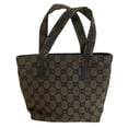 thumbnail image 2 of Pre-Owned GUCCI 1079 GG Pattern Handbag, Beige, Women's, 2 of 15