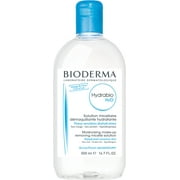Bioderma - Hydrabio H2O Hydrating Micellar Cleansing Water and Makeup Removing Solution for Dehydrated Sensitive Skin - Face and Eyes - 16.7 fl.oz.