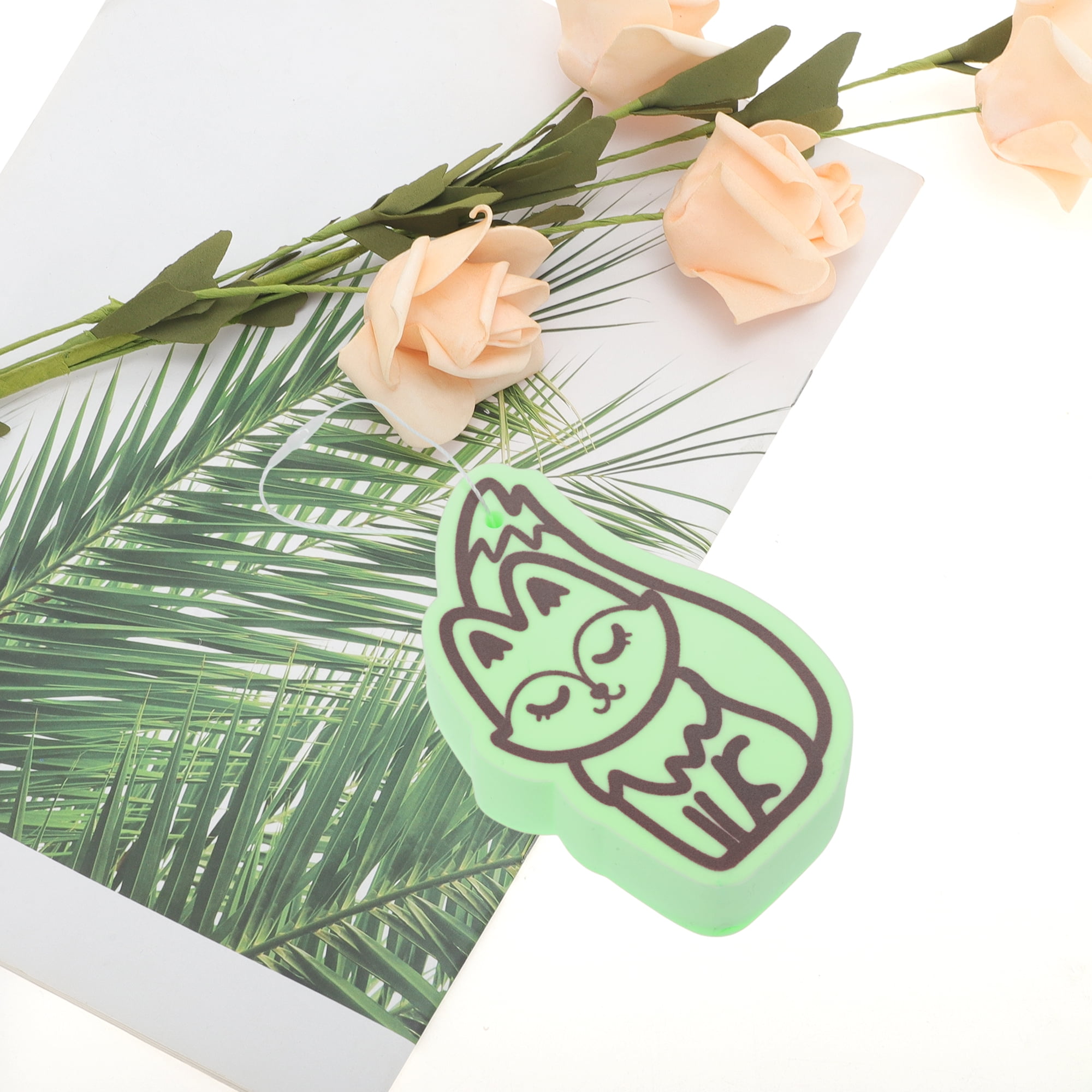 Unique Bargains Cartoon Bath Brush Body Scrubber 4.33"x2.56"x0.79" 1 Pc Green