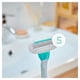 thumbnail image 3 of Maquinillas de Afeitar Desechables para Mujer Gillette Venus, Extra Suaves y Sensibles, Color Azul, Paquete de 2, 3 of 11