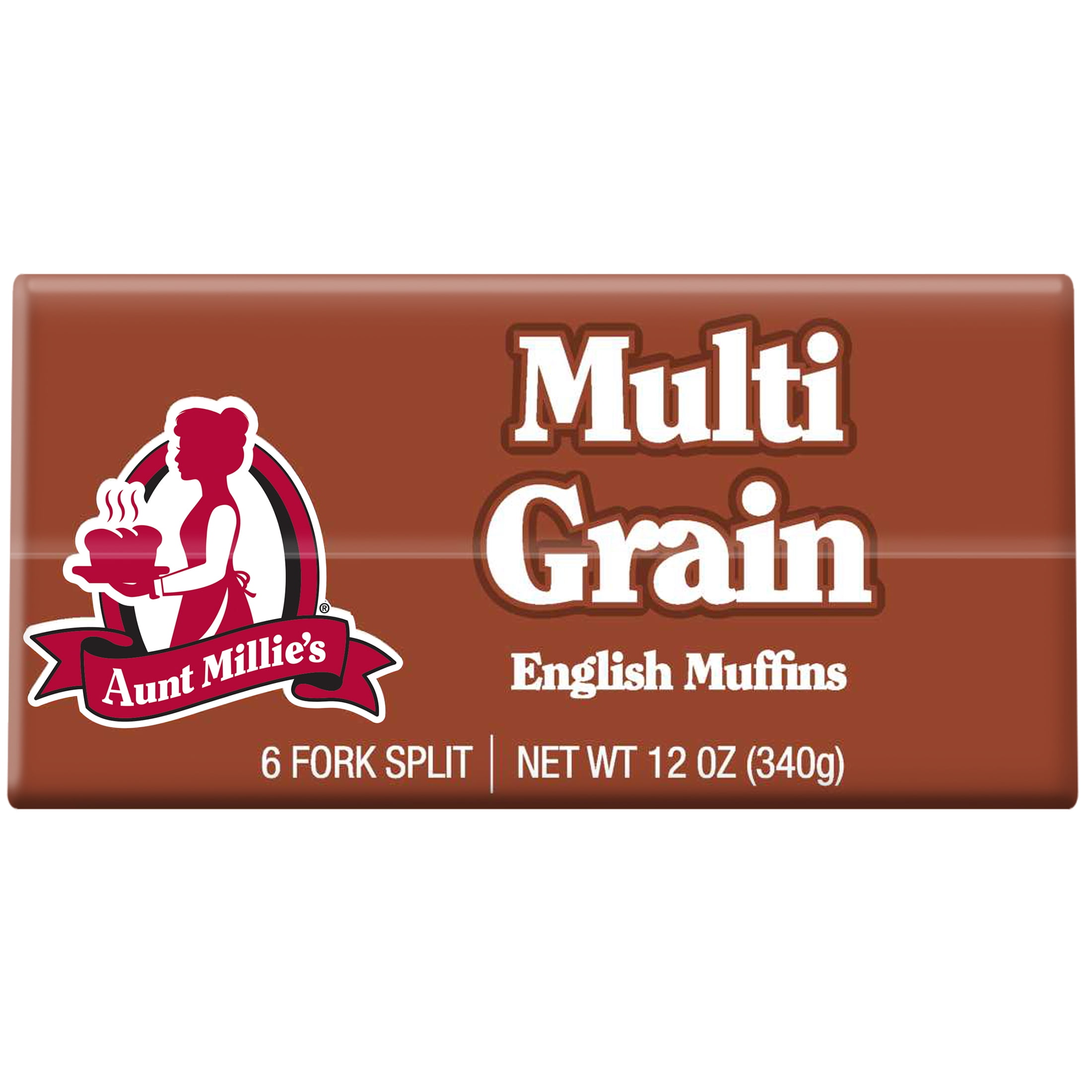 Aunt Millie's English Muffins, Multi Grain, 6 Count, 12 oz.
