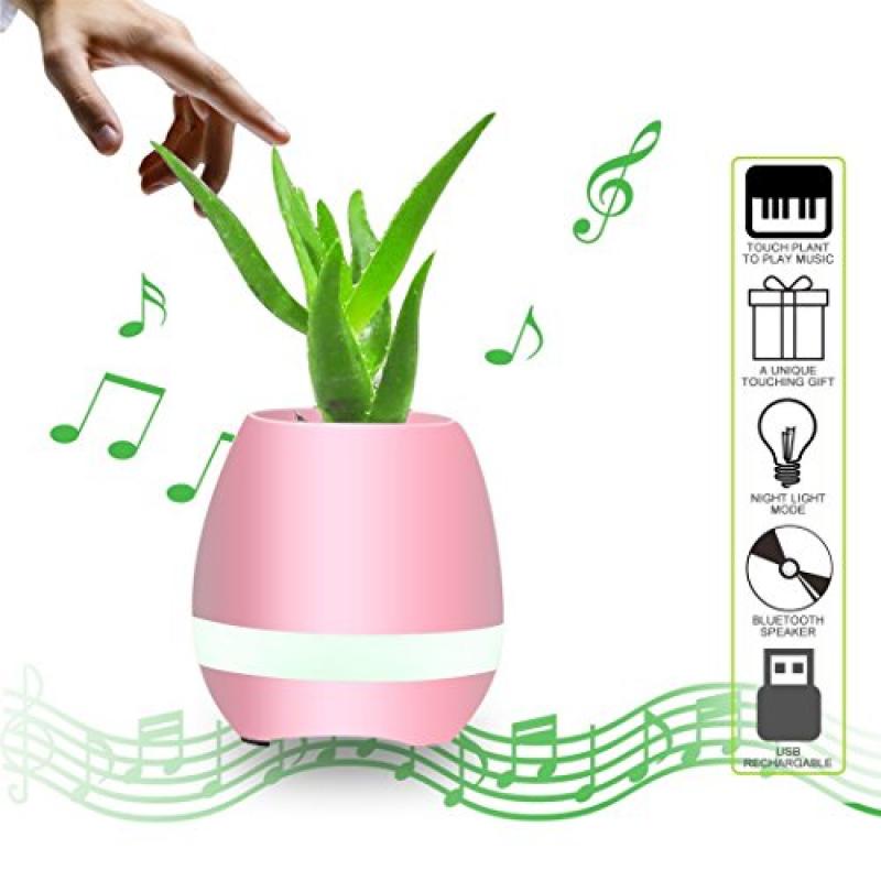bluetooth speaker plant pot