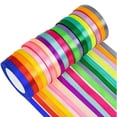 thumbnail image 1 of Listón Satinado de Colores, Cinta de Satén De Poliéster, para Moños, Envolver Regalo, Boda, Ramos, Cumpleaños,Tocados, Manualidades Decoracion, 1 of 4