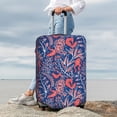 thumbnail image 7 of Susaid Retro plants forest animals Print Elastic Washable Suitcase Cover with Hidden Zipper, Fits 18-32 Inch Luggage for Protection During Travel-Medium, 7 of 7
