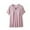 Pink, variant on Uaswgudfs Women's Loose Ruffle Short Sleeve Pajama Top - Soft Summer V-Neck Sleep Tee, Breathable & Comfortable Nightwear