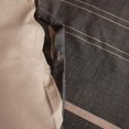 thumbnail image 4 of Bouclair Tan & Black Felix Collection - 3-Piece Duvet Cover Set Queen, 4 of 5