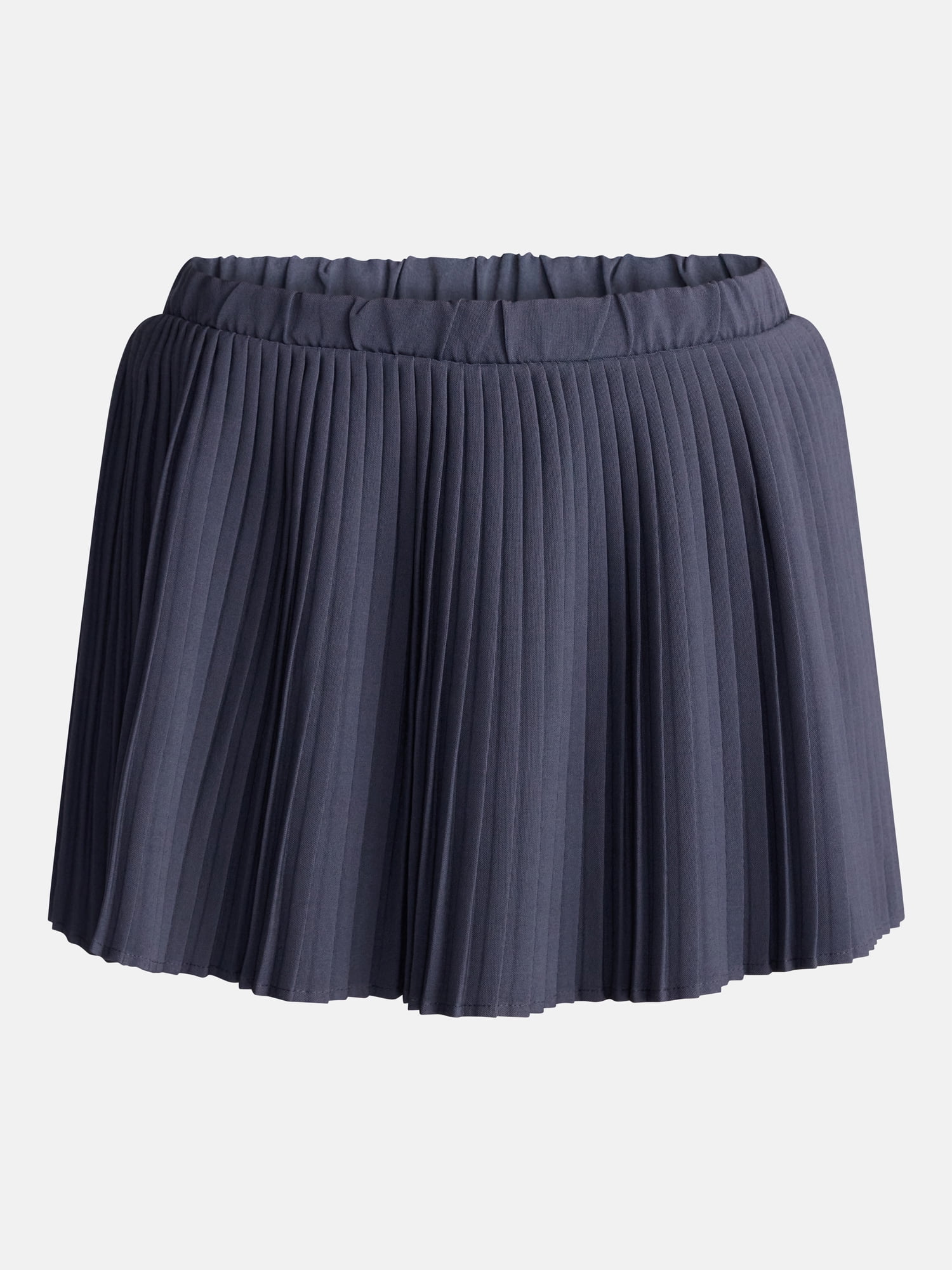 No Boundaries Pleated Woven Mini Skirt, Women's XXS-XXL