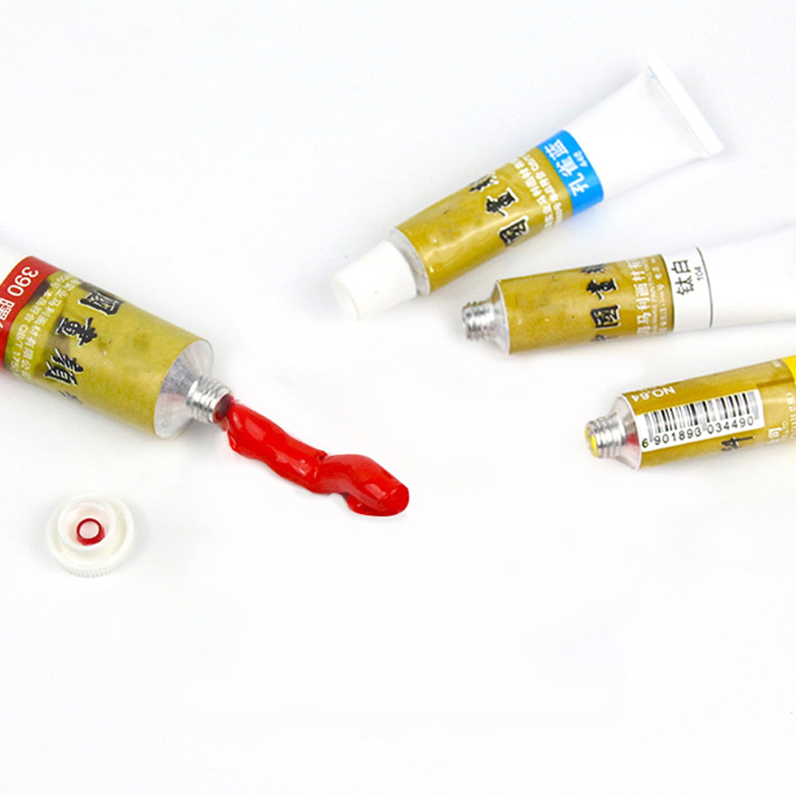 Partygee 12/18/24/36 Colors 5/12ml Chinese Painting Pigment Watercolor Paint Drawing Tools for Artist Students