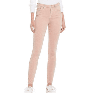 Calvin Klein Jeans Women's High Rise Skinny Jean Size: 8, Color: Chintz Rose