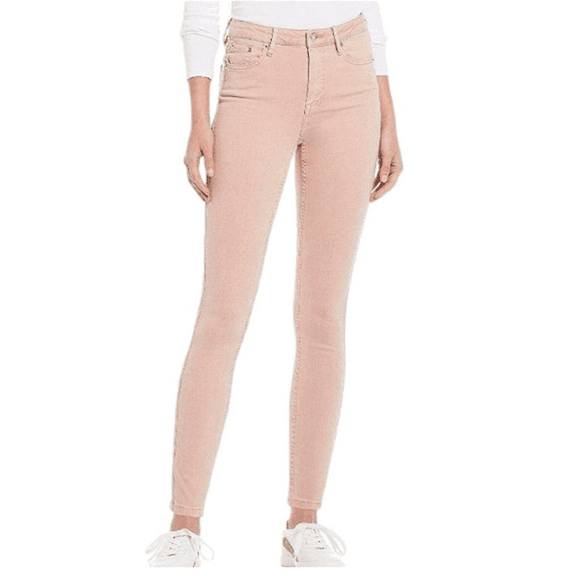 Calvin Klein Jeans Women's High Rise Skinny Jean Size: 8, Color: Chintz Rose