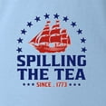 thumbnail image 6 of Wild Bobby Spilling The Tea Since 1773 Men Long Sleeve Shirt, 6 of 6
