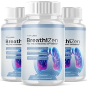 BreathiZen Advanced Lung Health and Respiration Support Formula Breathi Zen 180 Capsules