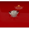 thumbnail image 2 of King of Bling's 0.75ct 925 Sterling White Silver Round 925 Cubic Zirconia Womens Ring Size 7.5, 2 of 10