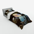 thumbnail image 3 of Ambesonne Nature Bedding Set 4 Pcs, Big Grotto by the Sea, Queen, Green Blue, 3 of 3