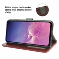 thumbnail image 3 of Mobile Phone Cover for Samsung S10e, Cover Premium Pu Leather Tpu Flip Cover Magnetic Closure Card Compartment Stand Function Wallet with Lanyard Protective Cover, 3 of 7