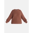 thumbnail image 5 of Terra & Sky Women's Plus Knit Crewneck Pullover Sweater, Sizes 0X-5X, 5 of 5