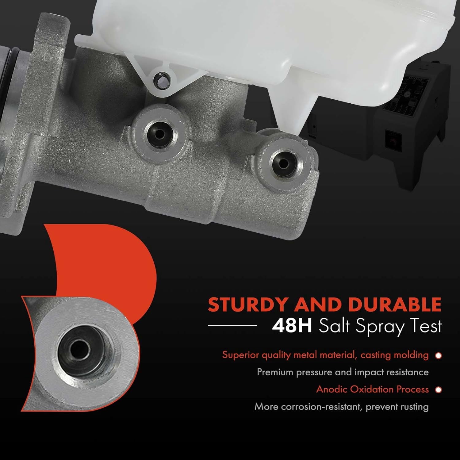 A-Premium Brake Master Cylinder with Reservoir and Cap Compatible with Toyota Vehicles - RAV4 2006-2012, 2014-2019 - Replaces# 472010R070, 4720142340