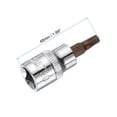 thumbnail image 2 of Uxcell 3/8" Drive x T30 Torx Bit Socket, S2 Steel Bits, CR-V Sockets 48mm Length (For Hand Use Only) 4 Pack, 2 of 7