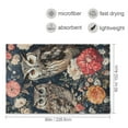 thumbnail image 4 of Owls and Flowers Throw Blanket 60" x 90" Soft and Warm Blankets for Couch Sofa and Bed, 4 of 7