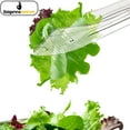 thumbnail image 5 of Impresserve 8.5" Disposable Plastic Clear Serving Tongs - 12 Count, 5 of 11